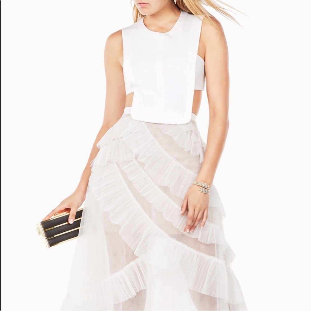 BCBG azria tulle dress